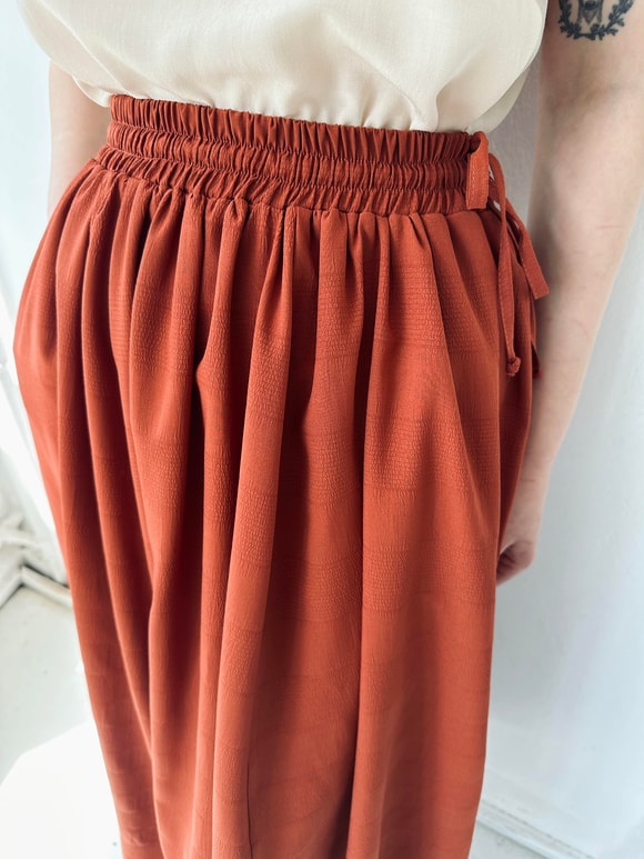 Retrobird Circle Kloş Midi Boy Etek