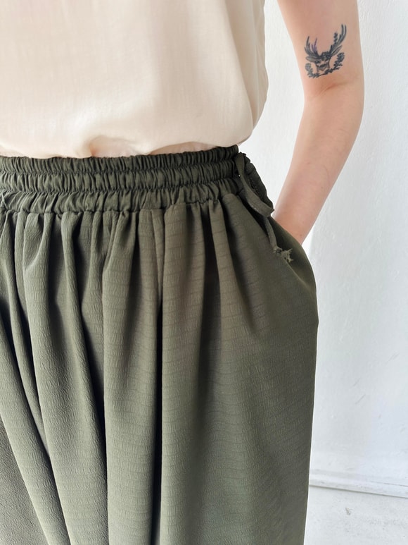 Retrobird Circle Kloş Midi Boy Etek