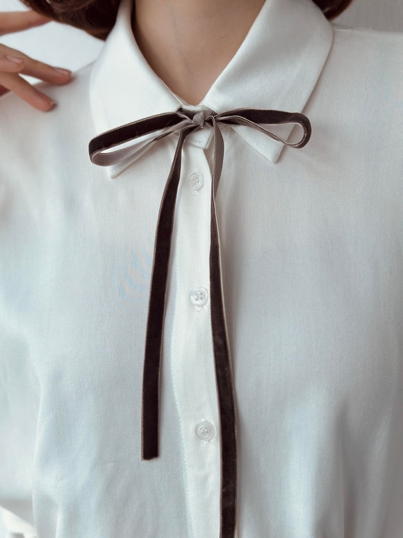 Retrobird Gömlek Saç Boyun Aksesuarı Kurdele