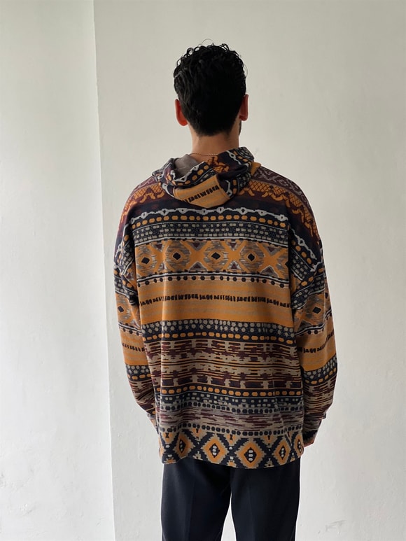 Retrobird Oversize Unisex Basic Kapüşonlu Sweatshirt