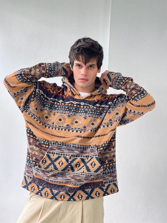 Retrobird Oversize Unisex Basic Hoodie Sweatshirt