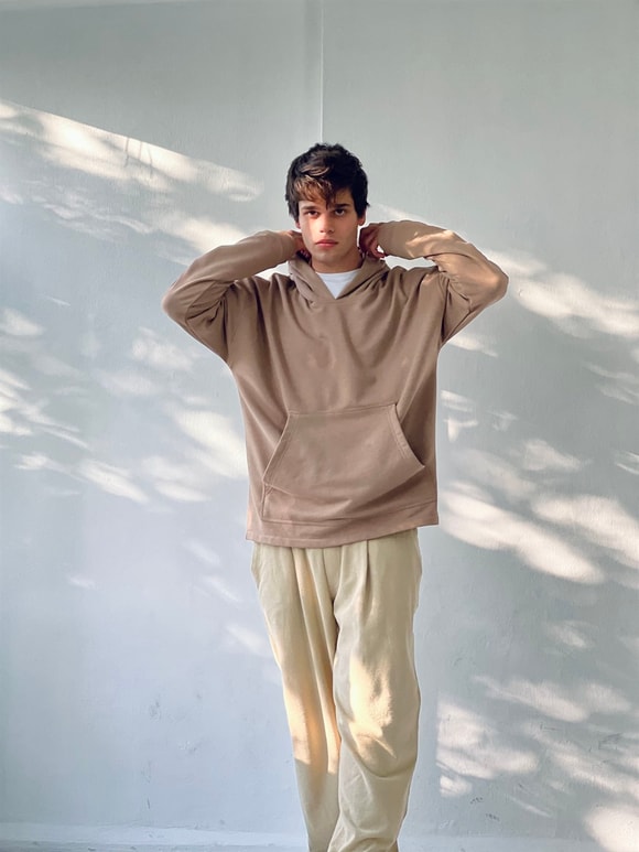 Oversize Unisex Basic Hooded Sweatshirt