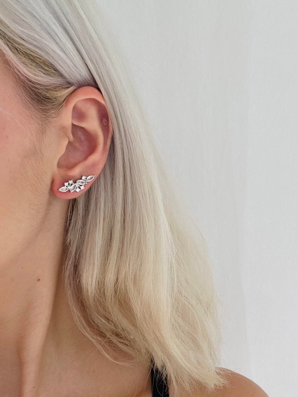 Retrobird Prinç ve Zirkon Taşlı Küpe (Adet)