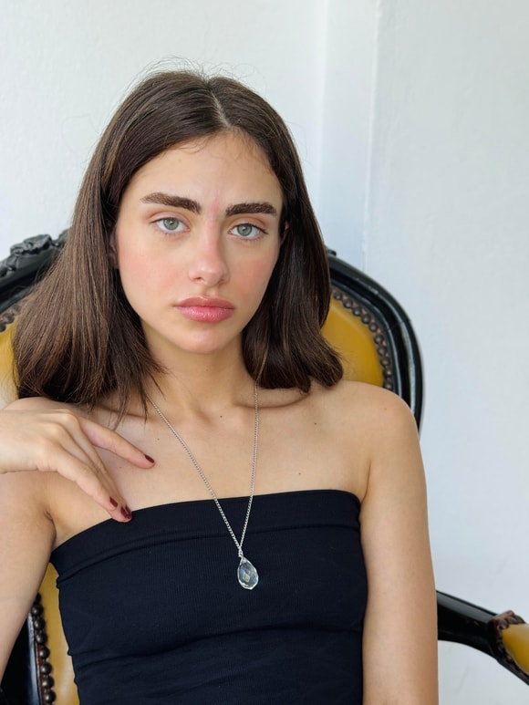 Retrobird Retro Model Kristal Kolye