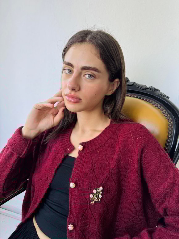 Retrobird Tasarım Broş Yaka İğnesi