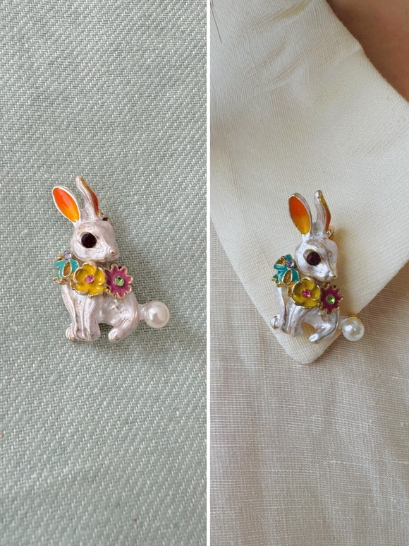 Retrobird Design Colorful Brooch Lapel Pin