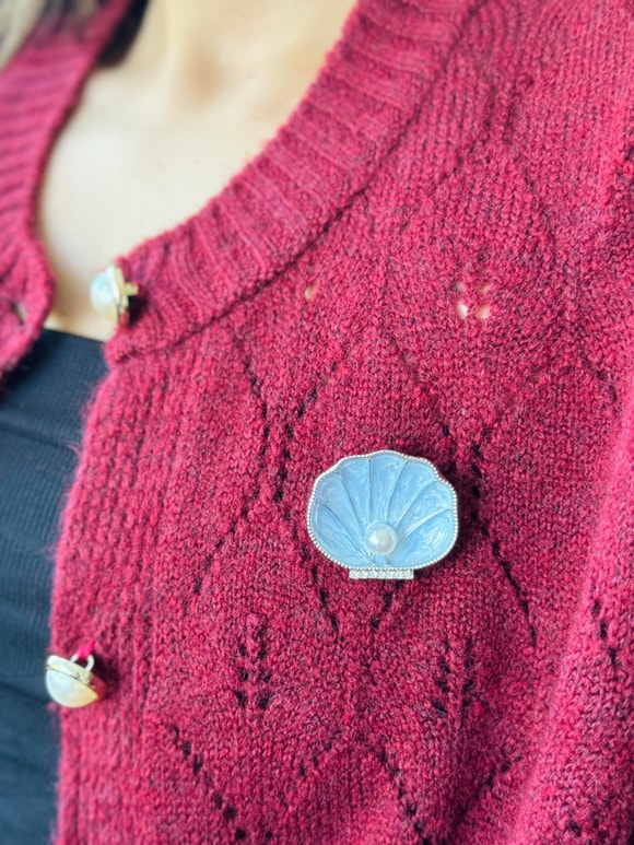 Retrobird Tasarım Broş Yaka İğnesi