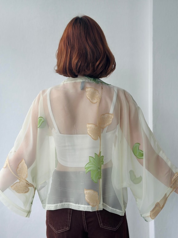 Retrobird Tasarım Mini Kimono