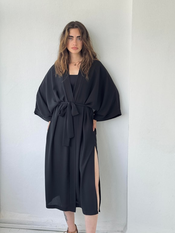 siyah kimono