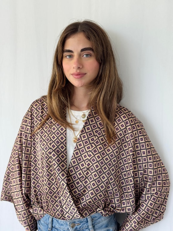 YENİ Retrobird Tasarım Mini Kimono