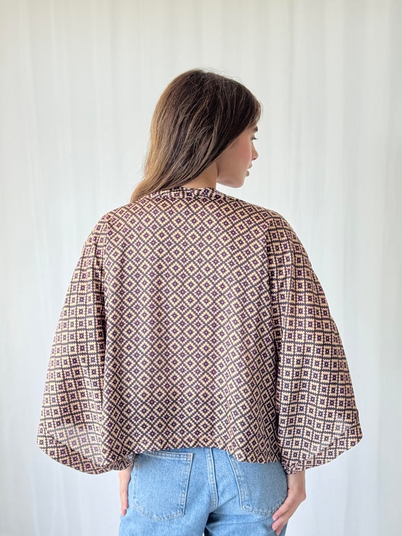 YENİ Retrobird Tasarım Mini Kimono