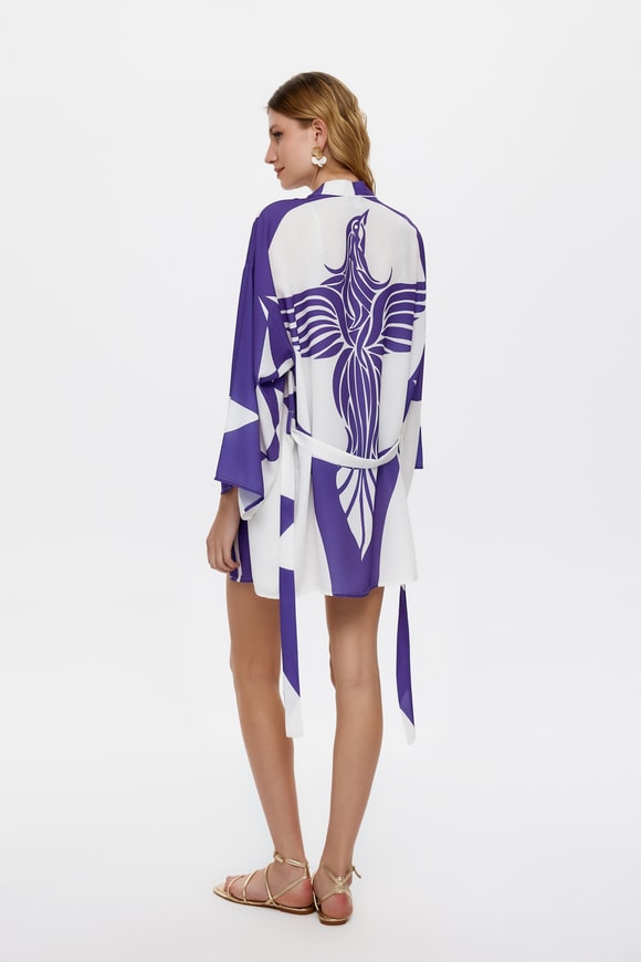 Sireng Mor Mini Kimono