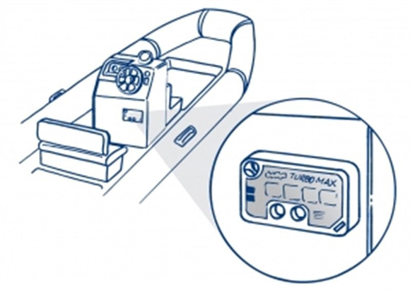 Bravo Turbomax Kit şişme bot pompası 24V