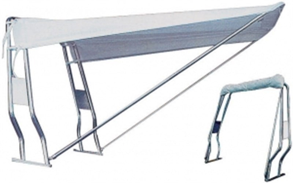 Şişme Botlar için Teleskopik Tente