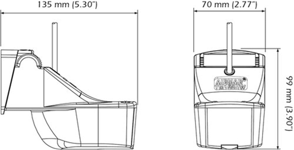 Airmar TM150M Chirp Ayna 95-155 kHz 300W