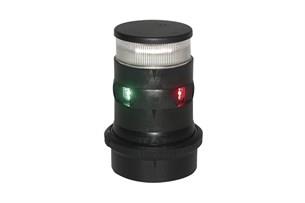 Aqua Signal Tricolor/360 Beyaz Seyir Feneri 12/24V Beyaz Kasa