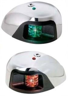 Attwood Ledli sancak/iskele feneri 12V/2.4W Krom