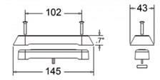 Attwood sualtı aydınlatma lambası Beyaz 12V