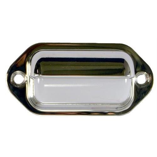 Basamak Lambası Mavi 12 V 6 Ledli Kromaj Kapak