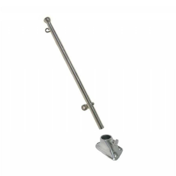 Bayrak Direği Krom 60 cm