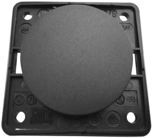 Berker Tekli Anahtar 56x56 mm