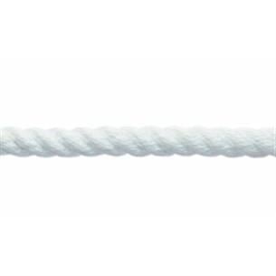 Beyaz polyester 8 kollu halat 18mm