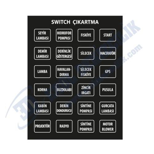 BFY Switch Çıkartma Türkçe