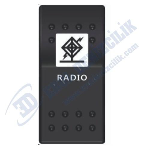 BFY Switch On-Off 12-24V Radio