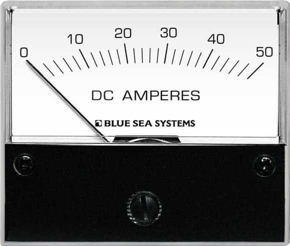 Blue Sea Systems Analog Ampermetre 0-50A