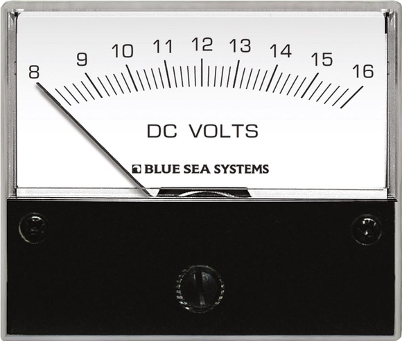 Blue Sea Systems Analog Voltmetre 8-16V DC