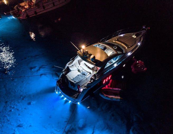 Bluefin LED Piranha P6CC High Power Su Altı Lambası 4000 Lümen-RGBW