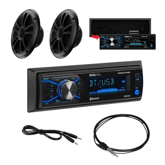BOSS Audio Systems MCBK634B.6 Marin Teyp ve Hoparlör Seti