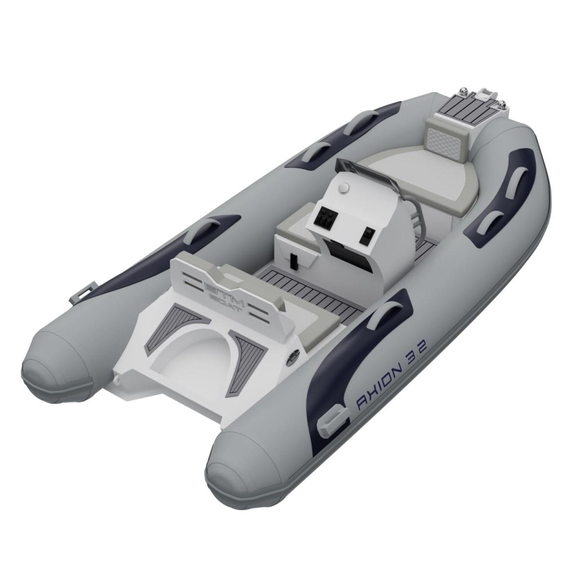 BTM Boat AXION 3.2 Alüminyum Sabit Tabanlı Konsollu Şişme Bot - Gri