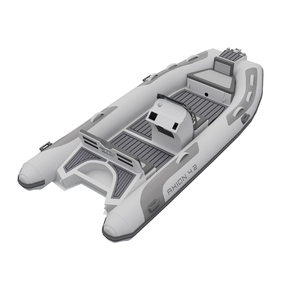 BTM Boat AXION 4.2 Alüminyum Sabit Tabanlı Konsollu Şişme Bot - Beyaz