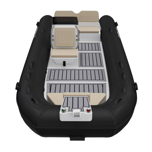 BTM Boat AXION 4.8 Alüminyum Sabit Tabanlı Konsollu Şişme Bot - Siyah