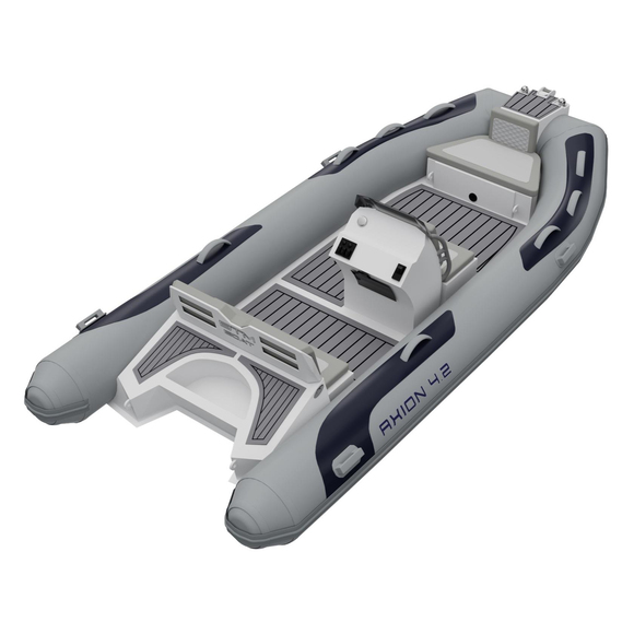 BTM Boat AXION 4.2 Alüminyum Sabit Tabanlı Konsollu Şişme Bot - Gri
