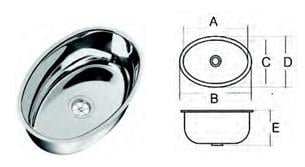 Can Oval Evye - LA1420