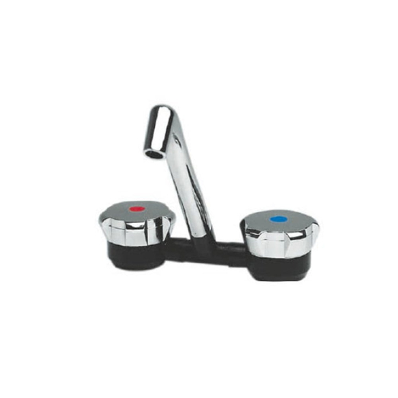 Comet Katlanır Siyah İnce Krom Plastik Sıcak Soğuk Musluk