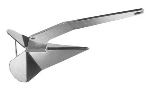 Delta Tipi Çıpa Krom 6kg