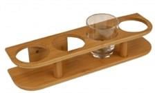 Dörtlü Bambu Bardaklık