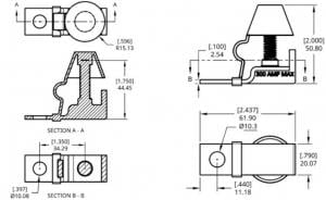 EGIS MRBF Terminal Sigorta Bloğu - Tekli