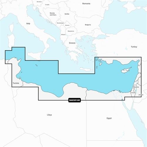 Garmin Navionics Harita Kartı Akdeniz Bölgesi