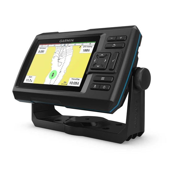 Garmin Striker Vivid 5cv Balık Bulucu & GPS Türkçe Menü GT20