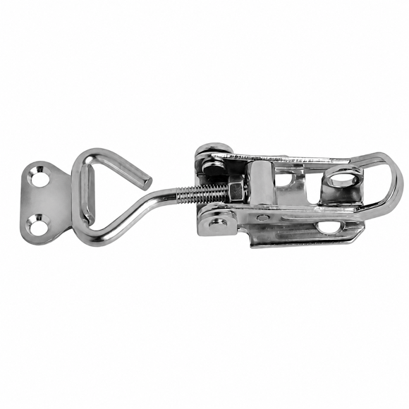 Gergi Ayarlı Krom Kapak Kilidi 28x65x80 mm