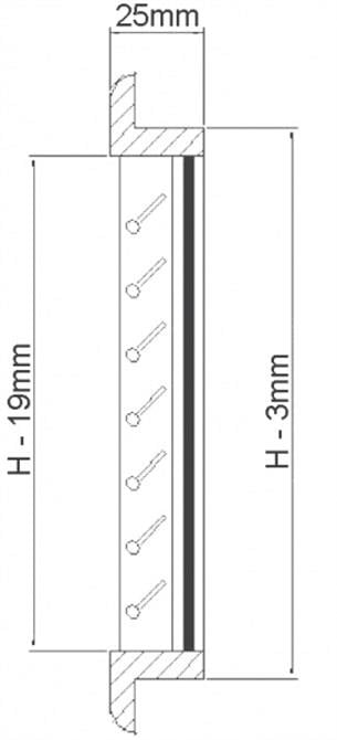 Hava emiş ızgarası. Tik