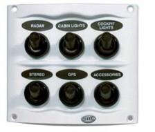 Hella Marine Kompakt Sigorta Paneli 6'lı Beyaz