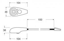 Hella Marine ledli harita lambası