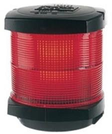 Hella Marine Model 2984 Kırmızı 360°, Siyah Gövdeli Seyir Feneri 12V/10-25W