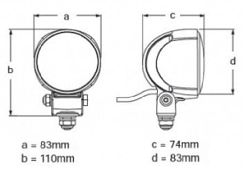 Hella Marine Module 70 Güverte aydınlatma lambası