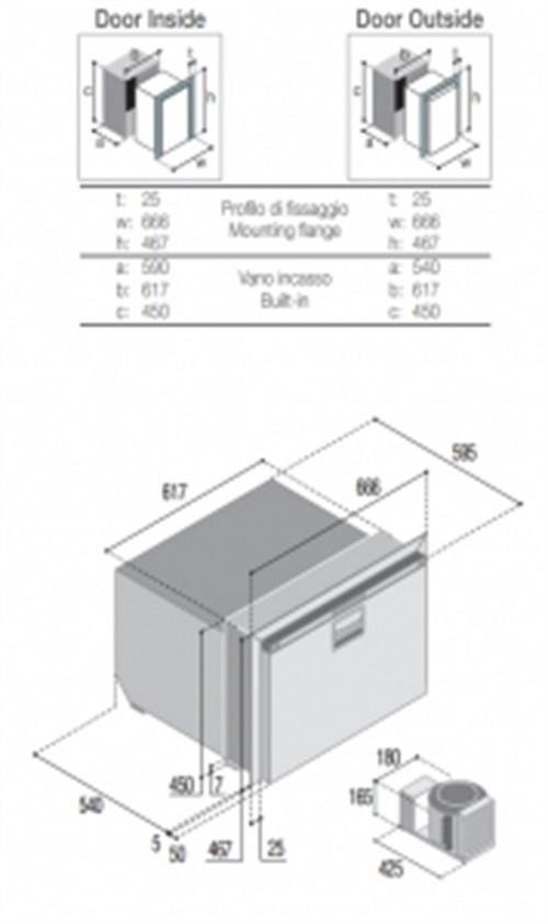 Hepsi Bir Arada Buzdolabı. Model DRW70A